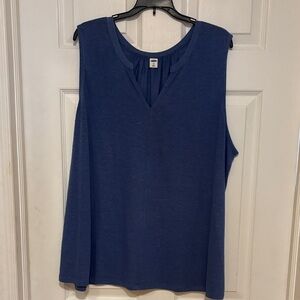 Old Navy Deep Blue Tank Top